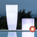 Pot lumineux rond mod. agave h70 avec lampe rousse Pot lumineux rond mod. agave h70 avec lampe rousse