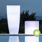 Pot lumineux rond mod. agave h70 avec lampe verte Pot lumineux rond mod. agave h70 avec lampe verte