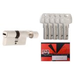 Cylindre de porte ifam f6s � bouton