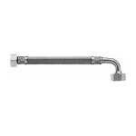 Ift - flexible sanitaire inox dn8 coudé femelle 1 / 2 - droit femelle 1 / 2 - 1200mm Ift - flexible sanitaire inox dn8 coudé femelle 1 / 2 - droit femelle 1 / 2 - 1200mm