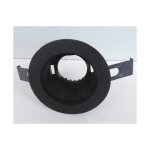 Iguzzini - spot encastr� noir � 75mm fixe pour lampe mr16 g5. 3 12v (non incl) sans transfo ip20 laser ...