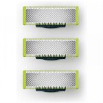 Applicable  philips oneblade - lames de rechange, pour rasoir / tondeuse lectrique oneblade, acier ...