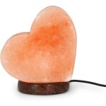 Lampe de sel, chromothrapie, forme de c?ur, effet lumineux, lumire blanche chaude, sel naturel de l'himalaya ...