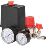 Pressostat compresseur d'air, compresseur d'air 12 bar, pression du pressostat avec manomètres pour régulateur ... Pressostat compresseur d'air, compresseur d'air 12 bar, pression du pressostat avec manomètres pour régulateur ...