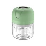 Ikodm - robot de cuisine lectrique - mini hachoir  ail sans fil - 250 ml - rechargeable par usb - amovible ...