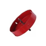 Ikodm - scie cloche bi - métal ø 150 mm , acier rapide hss m42, avec tige hexagonale et foret pour aluminium, ... Ikodm - scie cloche bi - métal ø 150 mm , acier rapide hss m42, avec tige hexagonale et foret pour aluminium, ...
