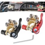 Ikodmconnecteur de borne de batterie 2 pi�ces extr�mit�s de borne de batterie bornes de batterie automobile ...