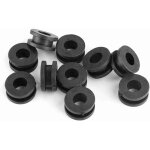 ?illet en caoutchouc pour moto, 10 rondelles de car�nage de haute pr�cision pour l'entretien