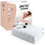 Imetec - surmatelas chauffant 2 places adapto maxi, 195x165 cm - 6 temp�ratures - tissu hypoallerg�nique ...