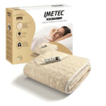 Imetec - surmatelas chauffant chauffe - lit pour lit double 150 x 80 cm - 2 commandes avec 2 tempratures ...