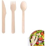 Impatiens 300 pi�ces couverts en bois jetables, couverts en bois biod�gradables, couverts en bois jetables ...