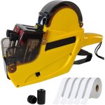 Imprimante d'�tiquettes de prix mx6602 � 2 lignes et 20 positions, kit d'imprimante d'�tiquettes num�riques ...