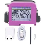 Imprimante � jet d'encre portative, 100 - 240v, �cran tactile led, codeur � jet d'encre pour logo, date ...