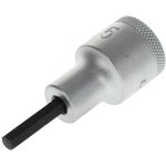 Jeu de cl�s � douille in 19 1 / 2 po. 6 pans creux ouv. de cl� 5 mm longueur 60 mm