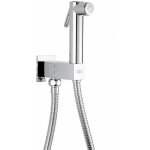 Genius - kit bidet avec douche hyginique avec raccordement d'eau mural in sg431 chrom - chrom