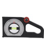 Inclinom�tre d'ing�nierie, r�gle de mesure de pente universelle en abs, anglem�tre multifonction 0 - ...