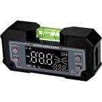 Inclinom�tre num�rique 3 en 1 avec base magn�tique, �cran r�tro�clair�, pour le travail du bois, l'alignement ...