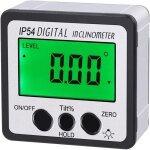 Inclinomtre numrique rapporteur de niveau 4x90  angle de vise angle de rtro - clairage vert jauge ...