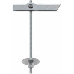 Index - boite de 50 - cheville � bascule pour fixation en plafond dans mat�riaux creux - segment de tige ...