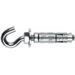 Index - crochet cheville pour fixation mi - lourdes - crochet - zamak m6 x 45 �12 - boite de 50