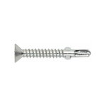 Index - vis autoperceuse avec pointe foreuse � 2 ailettes - t�te frais�e - empreinte ph - zingu�e 4, ...