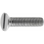 Index - vis � t�te frais�e rainur�e - 4. 8 - zingu�e m6 x 30 - boite de 250