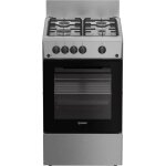 Indesit cuisiniere � gaz - i5g1kms - 4 foyers - 10, 4 kwh - l50 cm - silver
