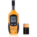 Indicateur de temp�rature et d'humidit� professionnel - avec point de ros�e et temp�rature d'ampoule ...