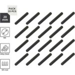 Industrial vis sans tete metrique vis m4 x 20 mm pack de vis 20 vis cle allen extrmit chanfreine visserie ...