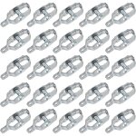 Industriel tendeur de fil en acier galvanis� paquet de 25 tendeurs pour treillis m�tallique, grillage, ...