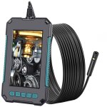 Industrielle camra endoscopique 1080p hd camra d'inspection endoscope canalisation avec cran lcd 4, ...