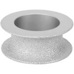 7. 3cm meule abrasive concave diamante pour pierre cramique verre 2. 5cm