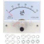 Ineasicer - ampèremètre analogique 0 - 50 µa, panneau de courant 85c1, précision 2, 5, pour testeur de ... Ineasicer - ampèremètre analogique 0 - 50 µa, panneau de courant 85c1, précision 2, 5, pour testeur de ...