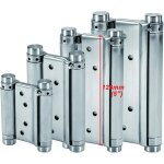 Ineasicer - charni�res � ressort (126mm) en acier inox � double action pour portes battante charni�re ...