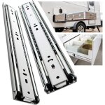 Ineasicer glissiere pour tiroir charge lourde avec amortisseur coulisse tiroir 35kg capacit� de charge ...