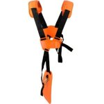 Ineasicer harnais d�broussailleuse - bandouli�re double harnais de doudeuse pour d�broussailleuse, tron�onneus ...