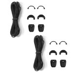 Inf salomon quicklace lacets noir s noir - s