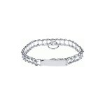 Inferramenta - collier pour chien a chelle en acier nickela 55 cm colliers de type lourd