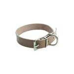 Inferramenta - collier pour chien en cuir non doubla largeur 20 mm longueur 44 cm colliers pour chien ...
