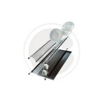 Inferramenta - a taga re a assiettes encastra e en acier inoxydable de 76 cm avec bac d&39a gouttement ...