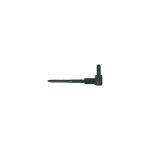 Ing fixations - gond � vis bois cataphor�se noir �14 pour double volet - tirefond 12x160 - a000810