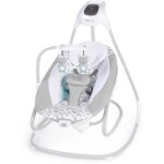 Ingenuity 2 en 1 transat & balancelle �lectrique - musique douce - 180� - raylan