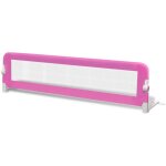 Inlife - barrière de lit pour enfants 150 x 42 cm rose Inlife - barrière de lit pour enfants 150 x 42 cm rose