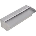 Fontaine rectangulaire de piscine avec led inox 30 cm - inlife Fontaine rectangulaire de piscine avec led inox 30 cm - inlife