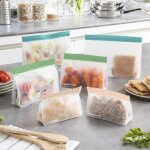 Set de sacs rutilisables hermtiques zags innovagoods 6 units