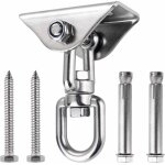 Innovant crochet de plafond avec 304 acier inoxydable 500kg capacit� 360� rotation, suspension pour b�ton ...