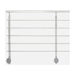Inoline - kit garde - corps 2m pr�t � poser en aluminium