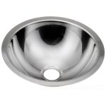 Sapho - inox - lavabo  encastrer, inox, diamtre 31 cm 13028. b