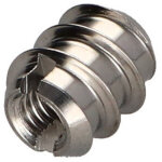 Insert filet� bois 18. 5x18 m10 inox a2
