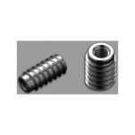 Insert pour bois acier zingué - pour diamètre de filetage : m8 - longueur : 23 mm croso Insert pour bois acier zingué - pour diamètre de filetage : m8 - longueur : 23 mm croso